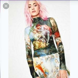 NWT Da Vinci's Demons Mesh Top